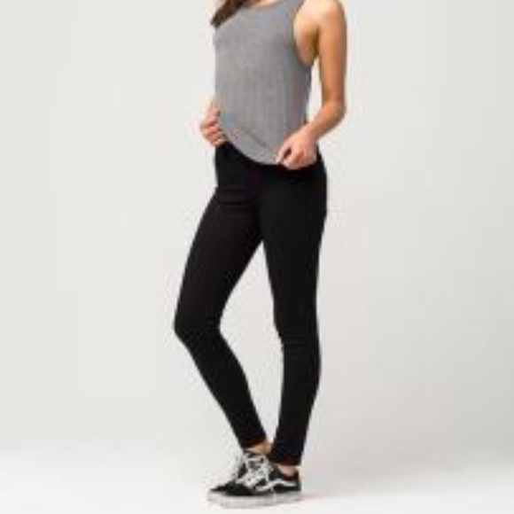 Vanilla Star Pants - Vanilla Star Medium Rise Soft Skinny Jeans Black